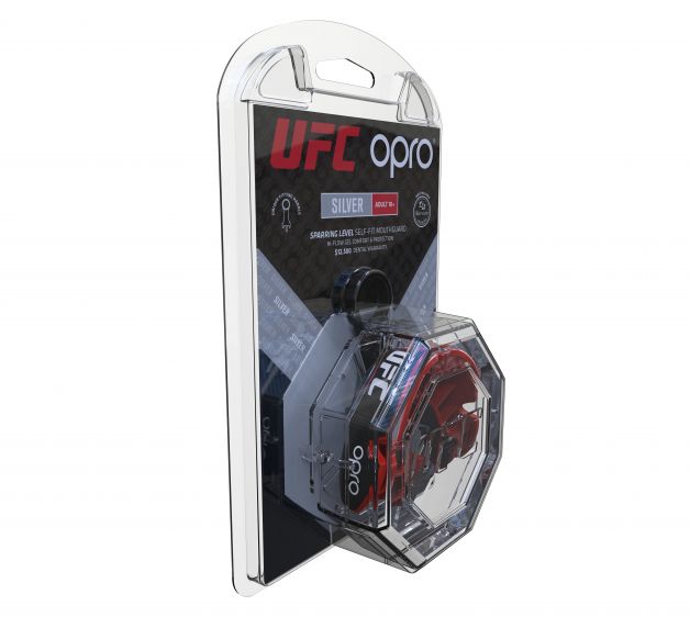Ju Sports OPRO "UFC" Zahnschutz Silver - Black/Red Rabatte dieses Monats