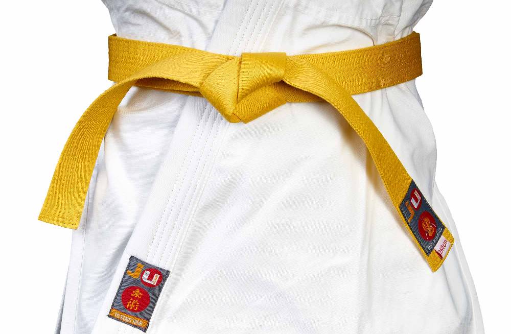 Ju Sports Budogürtel gelb Sonderangebot