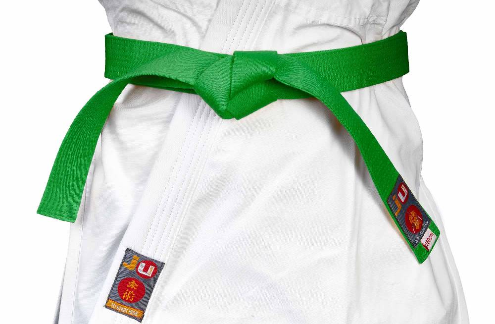 Ju Sports Budogürtel grün Preisnachlass