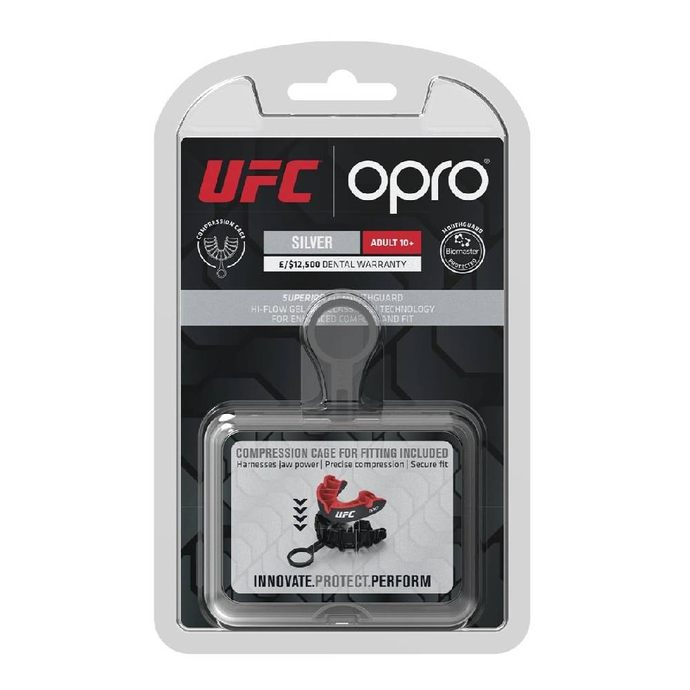 Ju Sports OPRO "UFC" Zahnschutz Silver 2022 - 3 Farben Heißer Verkauf