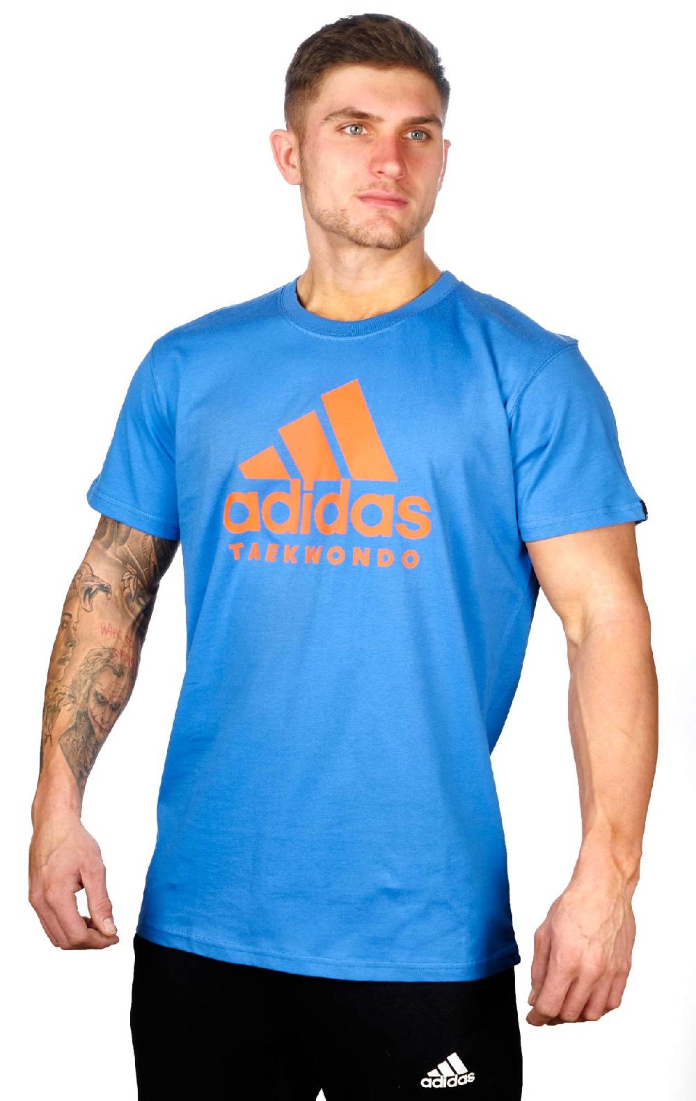 Ju Sports adidas Community line T-Shirt Taekwondo "Performance" blue/orange, ADICTTKD Saisonale Angebote