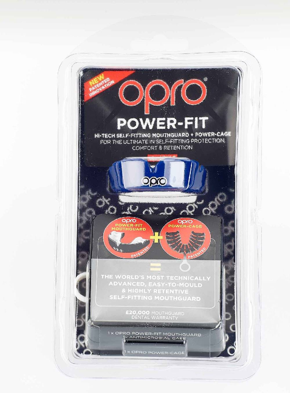 Ju Sports OPRO Zahnschutz PowerFit Dark Blue/Gold Wochenangebot