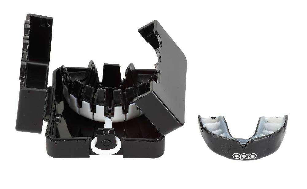 Ju Sports OPRO Zahnschutz PowerFit Black/White Fabrik Onlineshop
