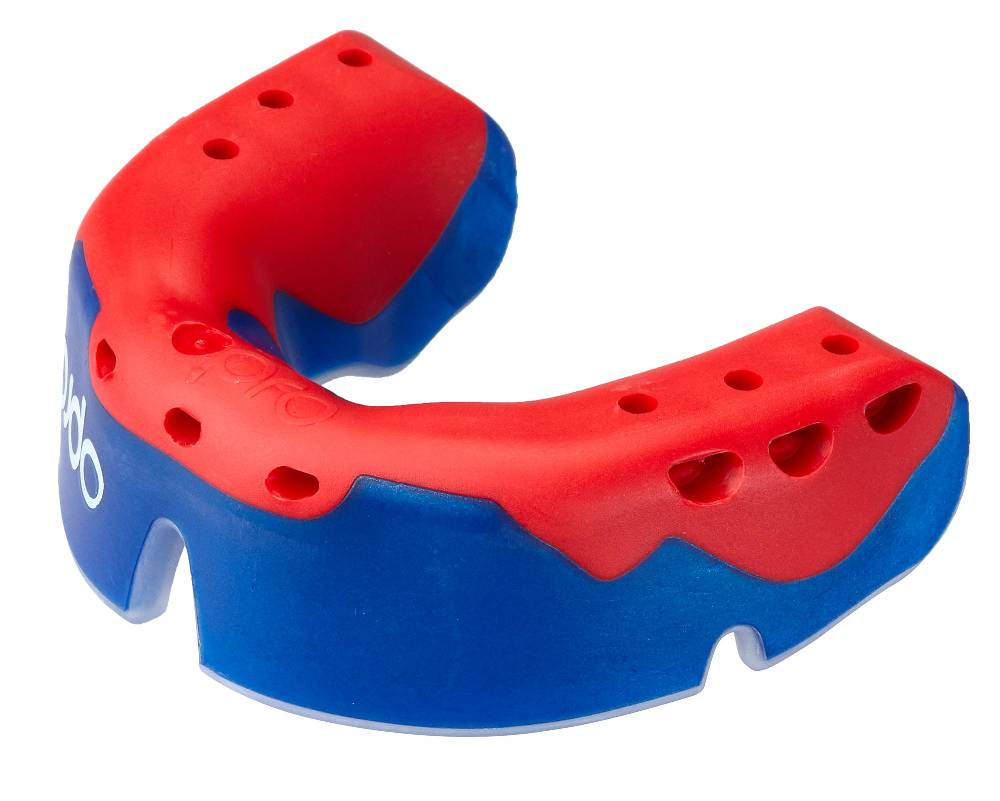 Ju Sports OPRO Zahnschutz Platinum Senior blue/pearl/red Vatertagsangebot
