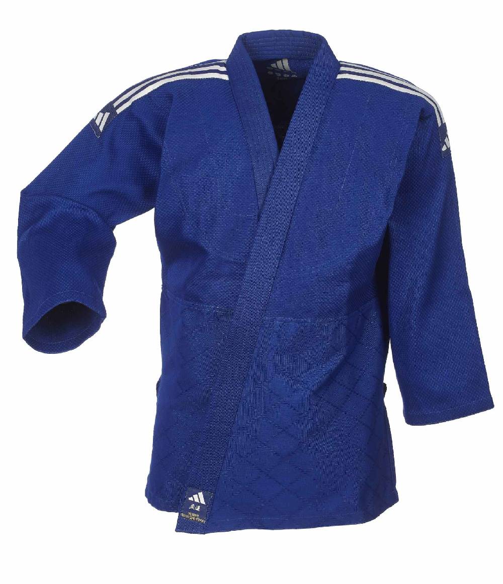 Ju Sports adidas Judo-Anzug Club blau/weiße Streifen, J350B Bis zu 55% Rabatt