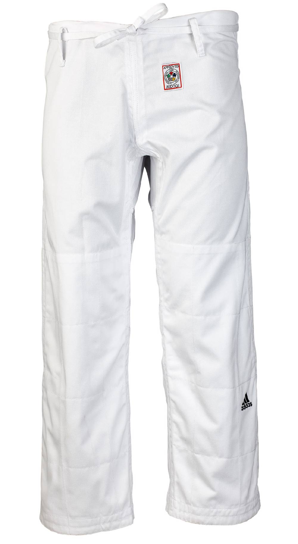 Ju Sports adidas Judoanzug CHAMPION II IJF, weiß/schwarze Streifen, JIJF Saisonschlussverkauf