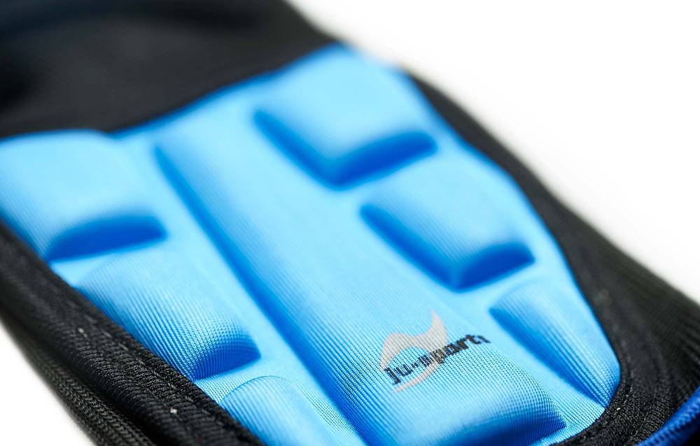 Ju Sports Schienbein-/Spannschoner V-Shape C19 blau Vatertagsangebot