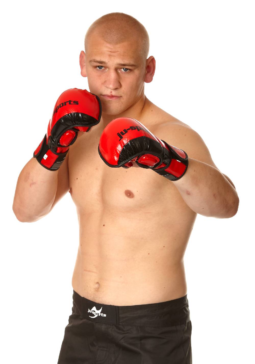 Ju Sports MMA/Allkampf Sparring Handschuh Carbon rot Riesige Ersparnisse