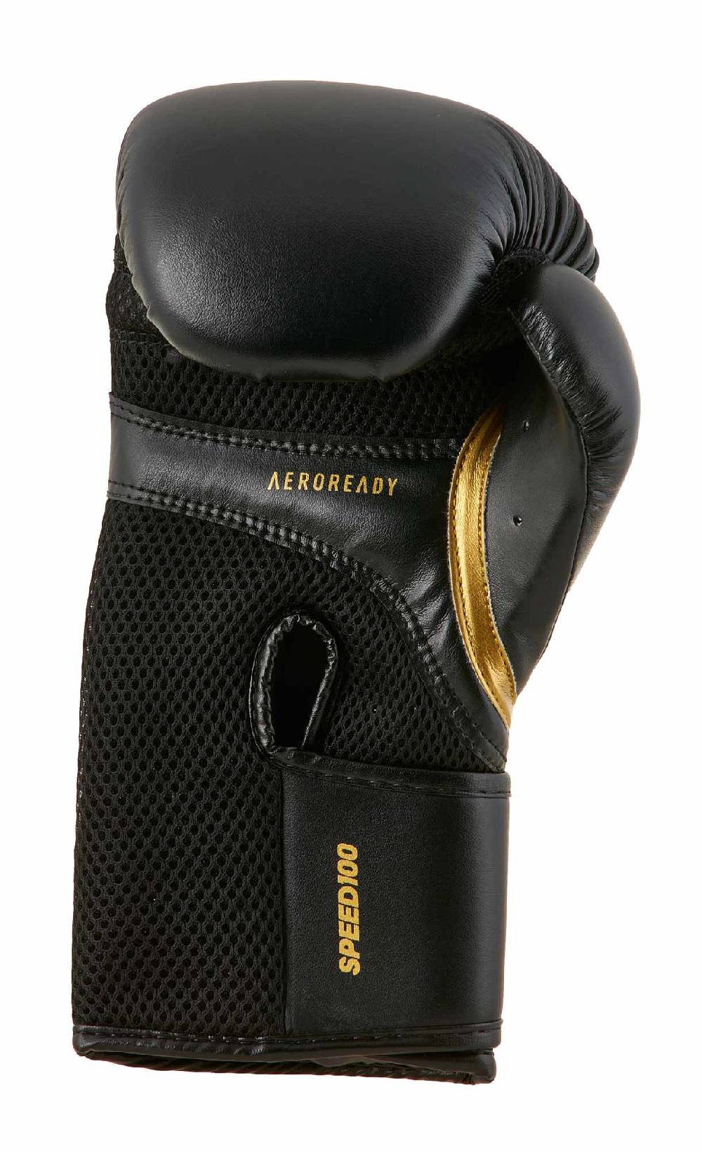 Ju Sports adidas Boxhandschuhe Speed 100, ADISBG100 black/gold Letzte 3 Tage