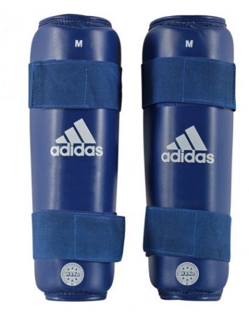 Ju Sports adidas Schienbeinschutz blau WAKO ADIWAKOSG01