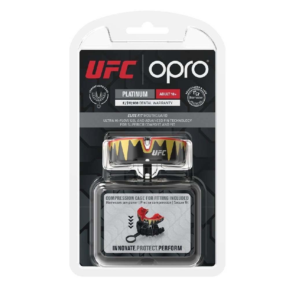 Ju Sports OPRO "UFC" Zahnschutz Platinum Fangz 2022 - 2 Farben Kostenloser Versand international