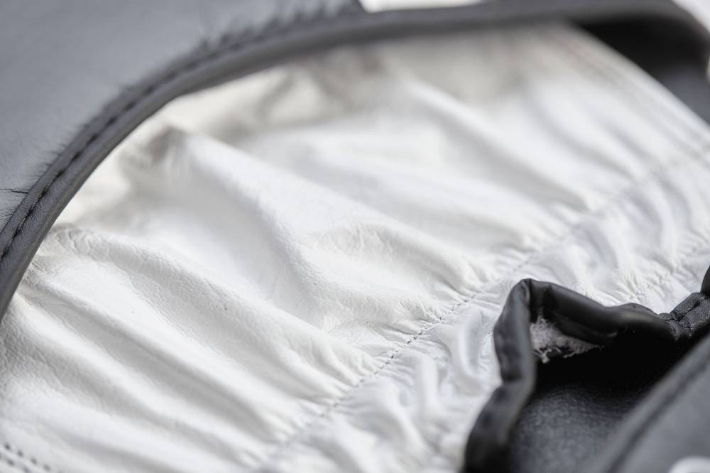 Ju Sports Handpratzen "Classic" aus Leder, 1 Paar Fabrikladen