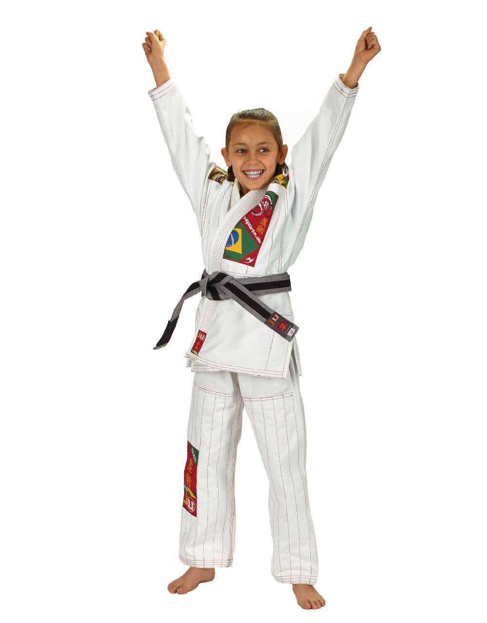 Ju Sports BJJ-Anzug Kids weiß zollfrei