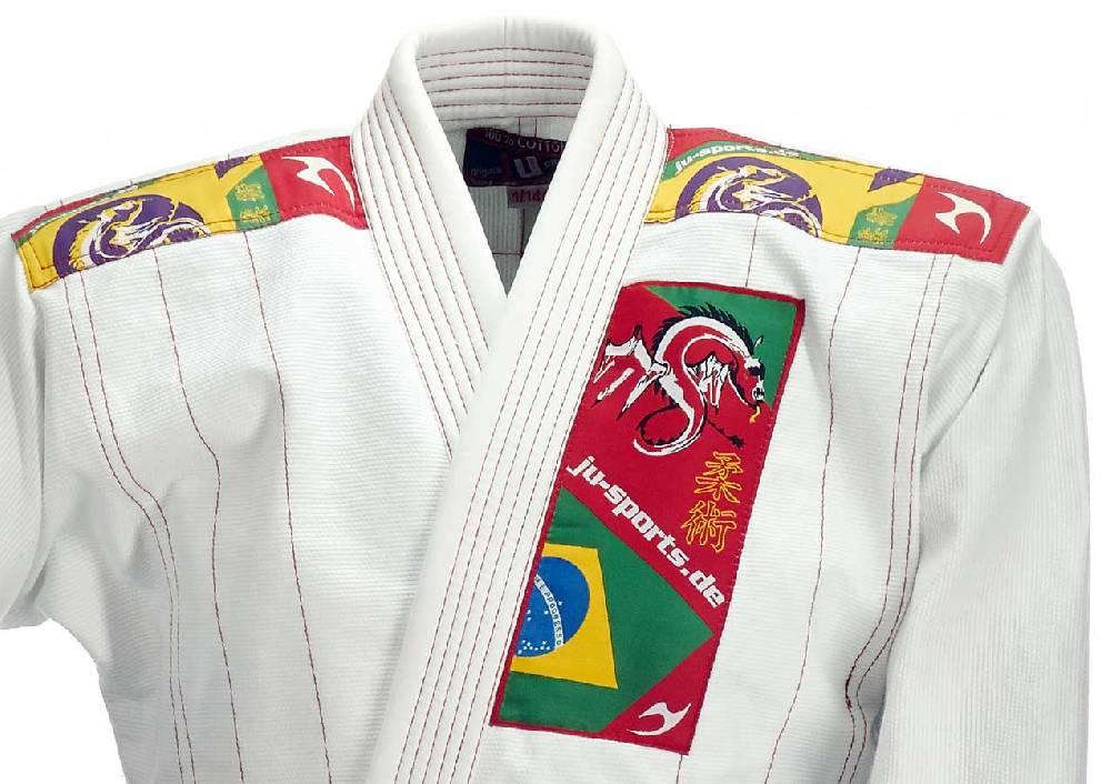 Ju Sports BJJ-Anzug Kids weiß zollfrei