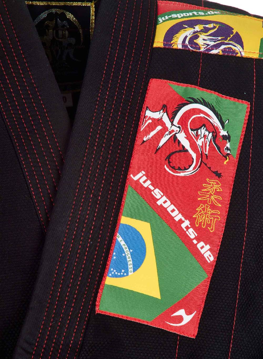 Ju Sports BJJ-Anzug Kids schwarz Muttertagsangebot