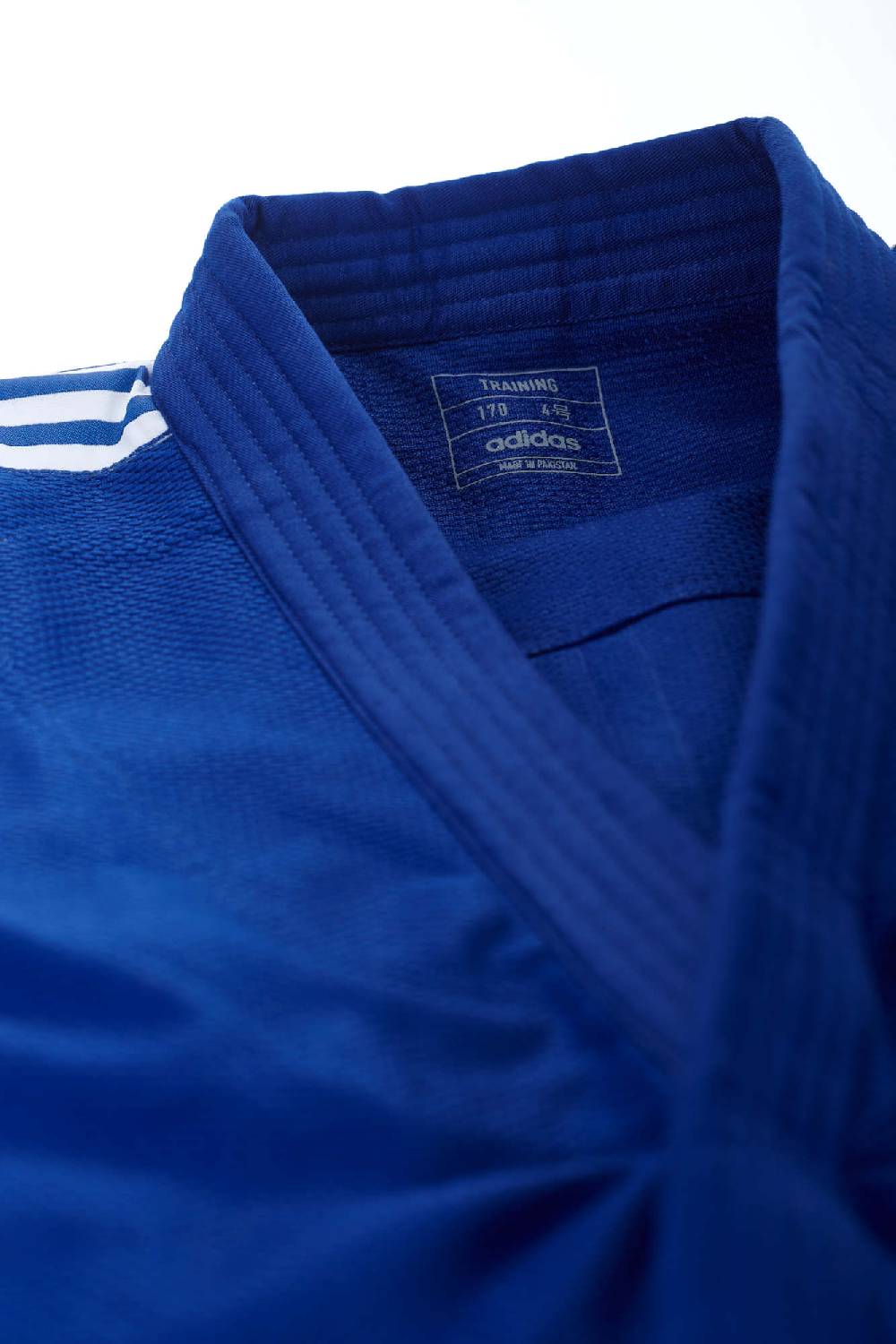 Ju Sports adidas Judo-Anzug "Training" blau/weiße Streifen, J500B Versandkostenfrei