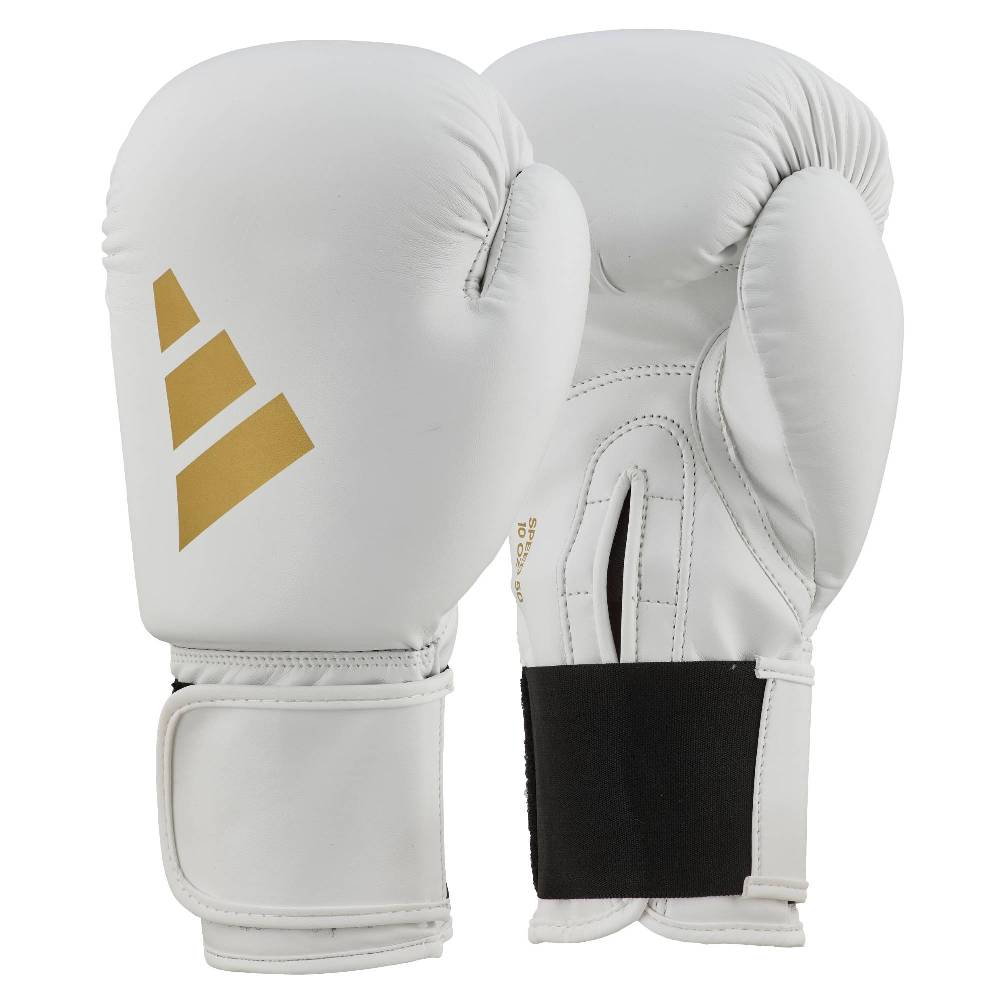 Ju Sports adidas Boxhandschuhe Speed 50, ADISBG50 weiß/gold Weihnachtsangebot