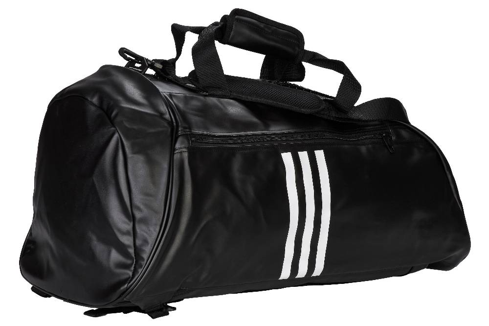 Ju Sports adidas 2in1 Bag "Boxing" black/white PU, adiACC051B Kauf eins, bekomm eins gratis