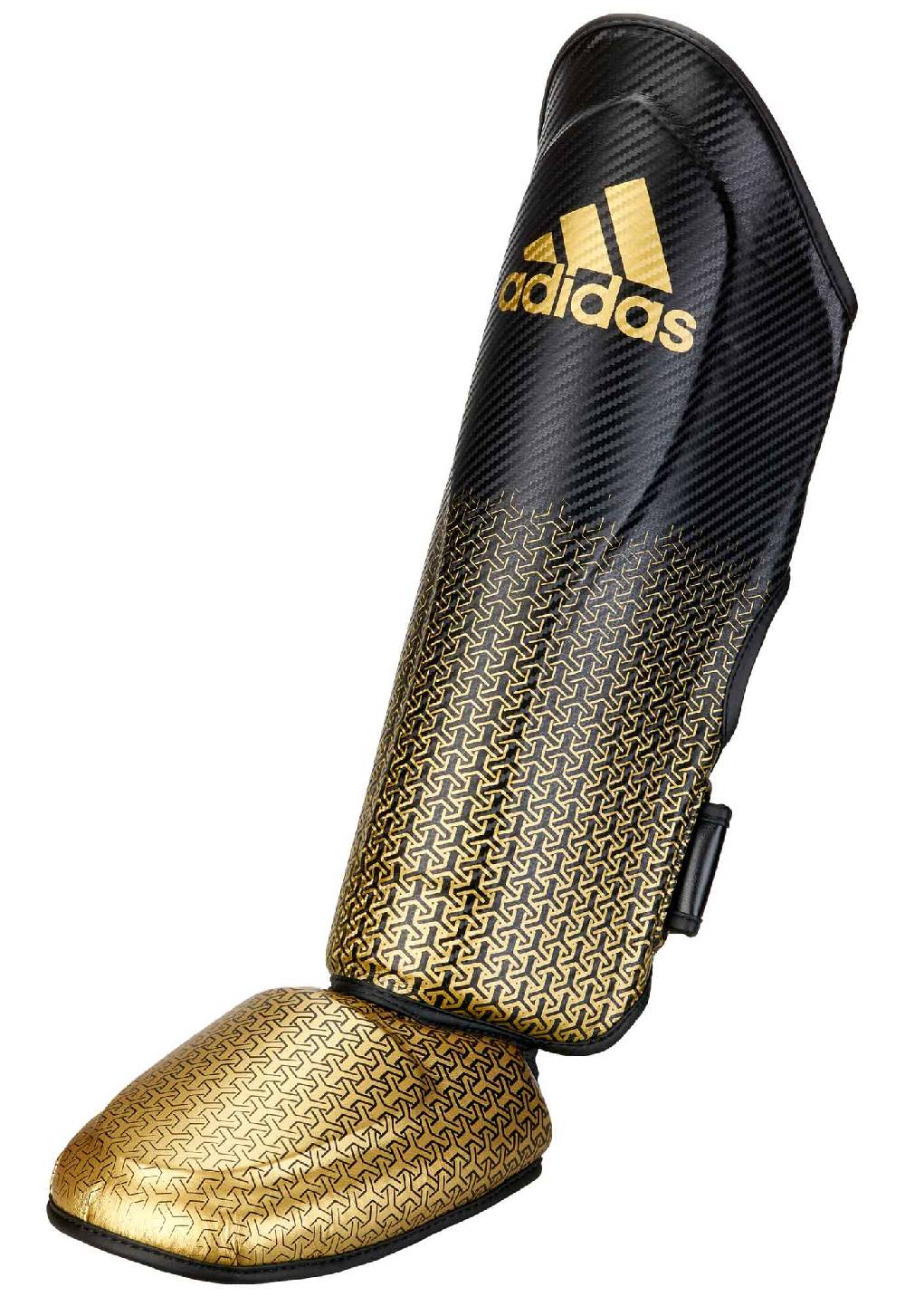 Ju Sports adidas Pro Kickboxing Schienbein-Spannschutz black/gold, adiKBSI300 Super Rabatt