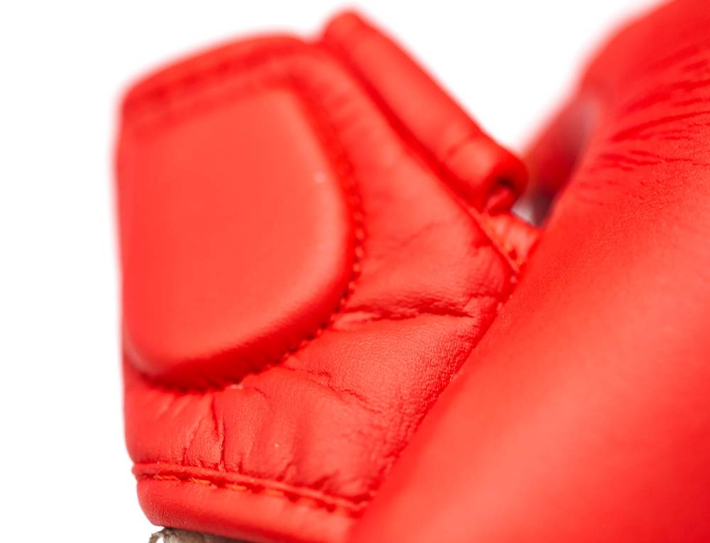 Ju Sports Karate Handschutz rot mit Daumen Black Friday Preise