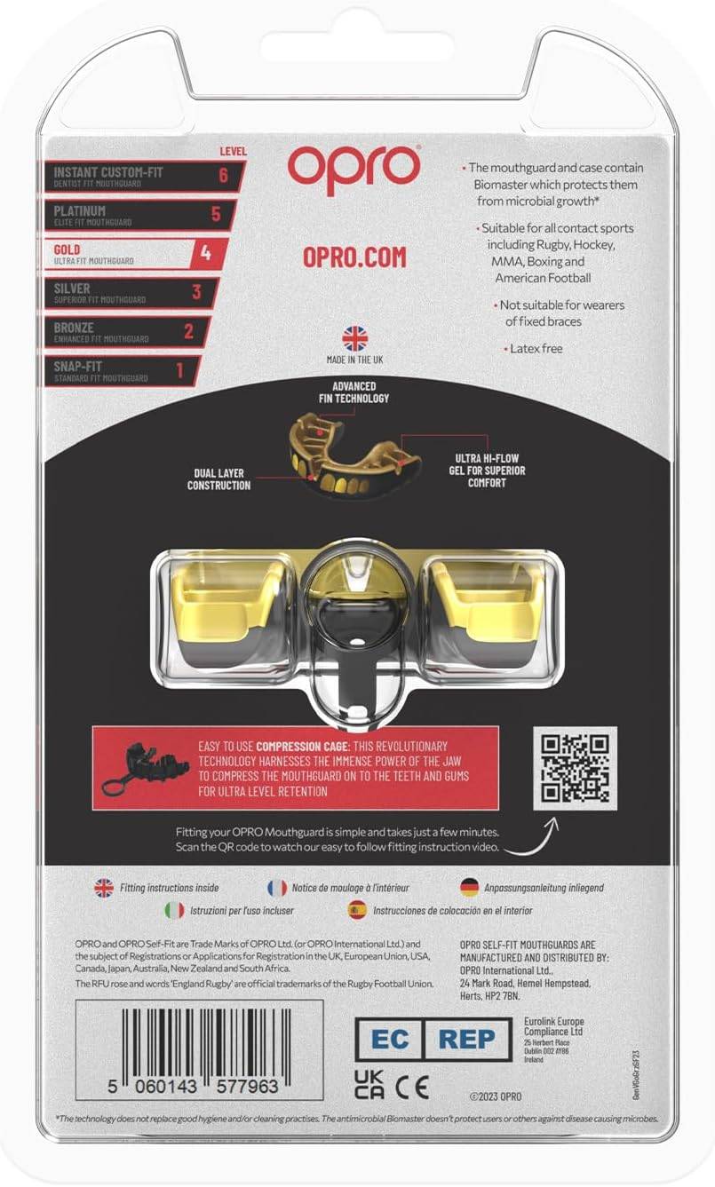 Ju Sports OPRO Zahnschutz Gold Grillz black/gold Senior 2022 Schlussverkauf
