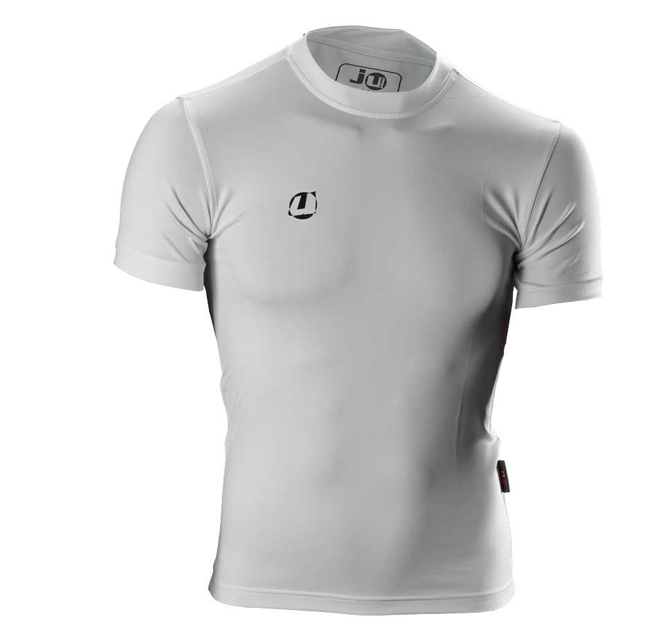 Ju Sports Compression Shirt kurzarm weiß Flash Sale