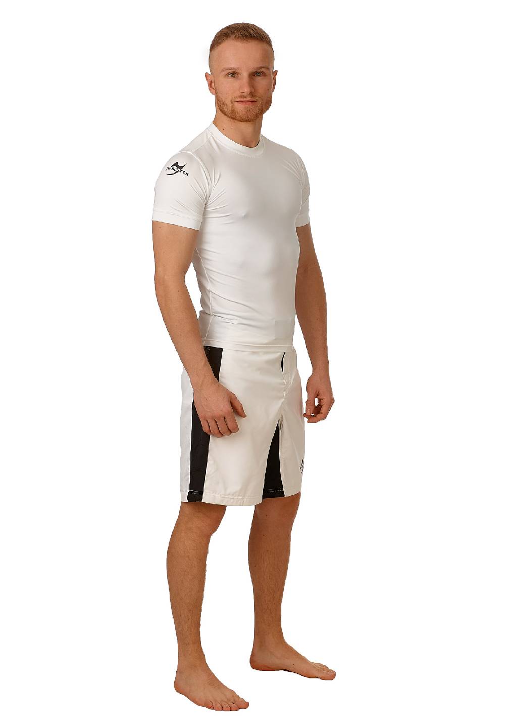 Ju Sports Compression Shirt kurzarm weiß Flash Sale