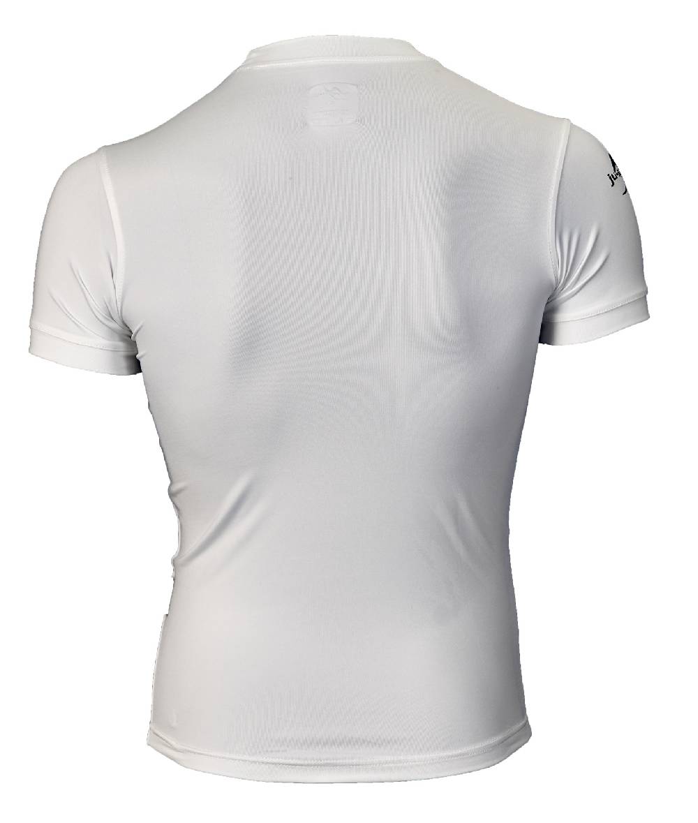 Ju Sports Compression Shirt kurzarm weiß Flash Sale