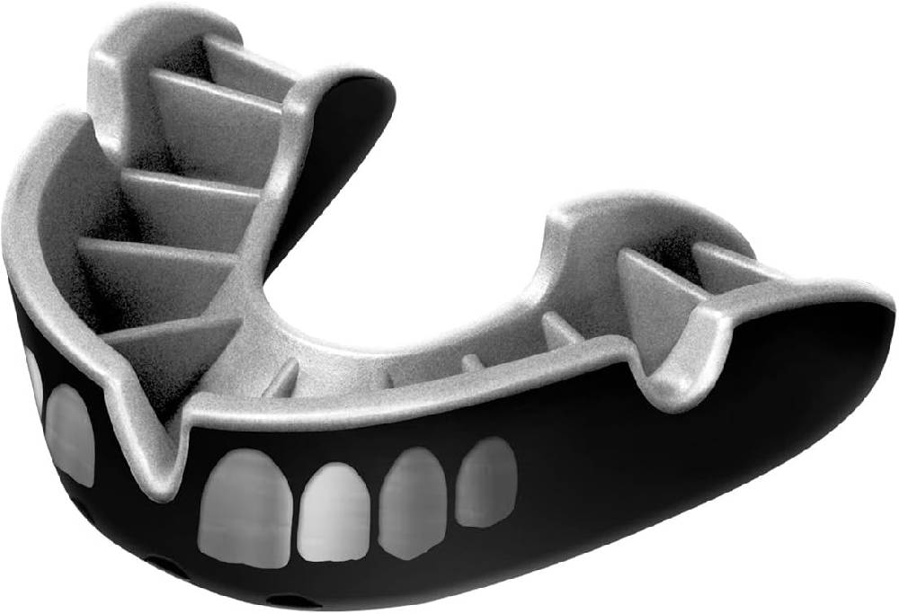 Ju Sports OPRO Zahnschutz Silver Senior 2022 - Grillz black/silver