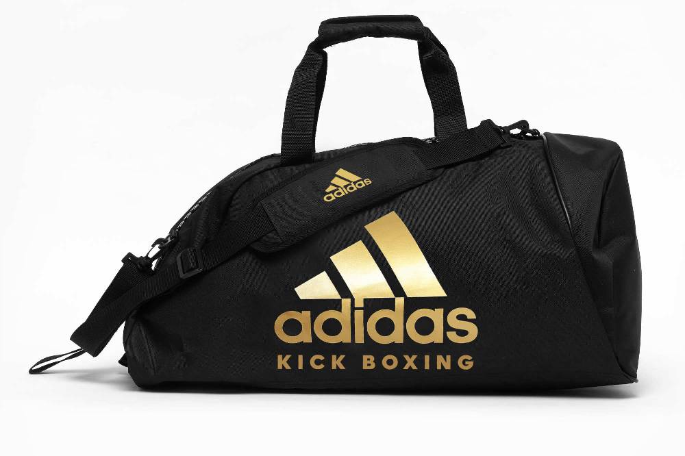Ju Sports adidas 2in1 Bag Kickboxing black/gold Nylon, adiACC052KB