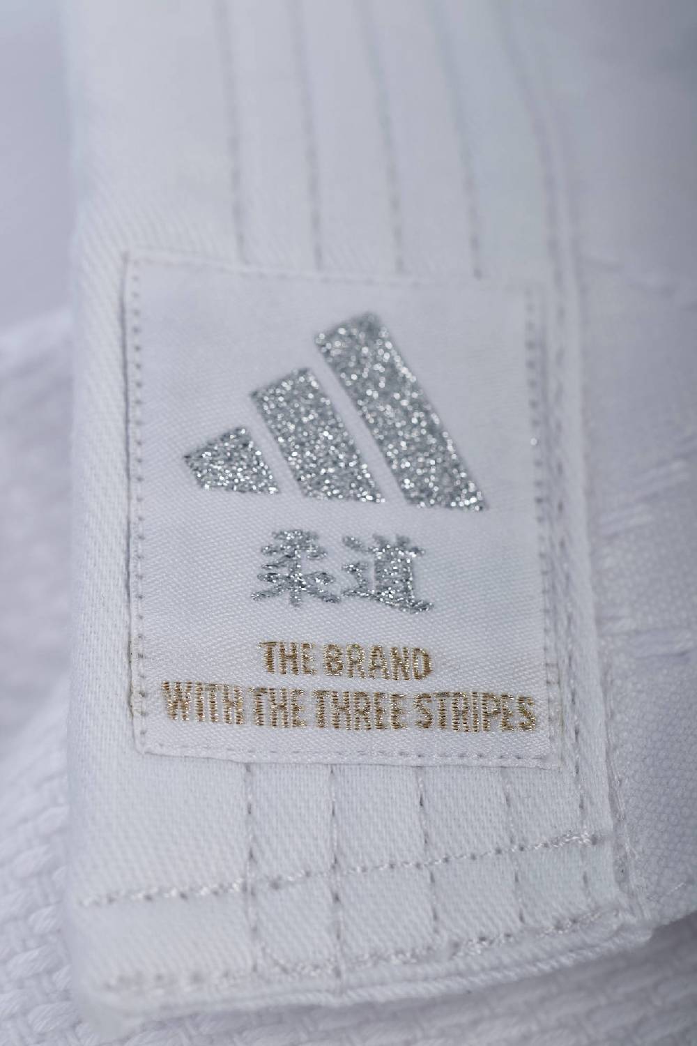 Ju Sports adidas Judo-Anzug Contest weiß/silberne Streifen, J650 Letzte 3 Tage
