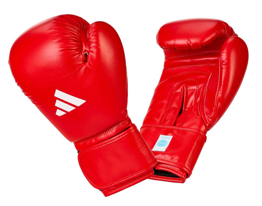 Ju Sports adidas Amateur Boxing Gloves Leather - red, ADIWAKOG1