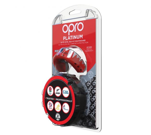 Ju Sports OPRO Zahnschutz Platinum Senior "Fangz" red Fabrik Onlineshop
