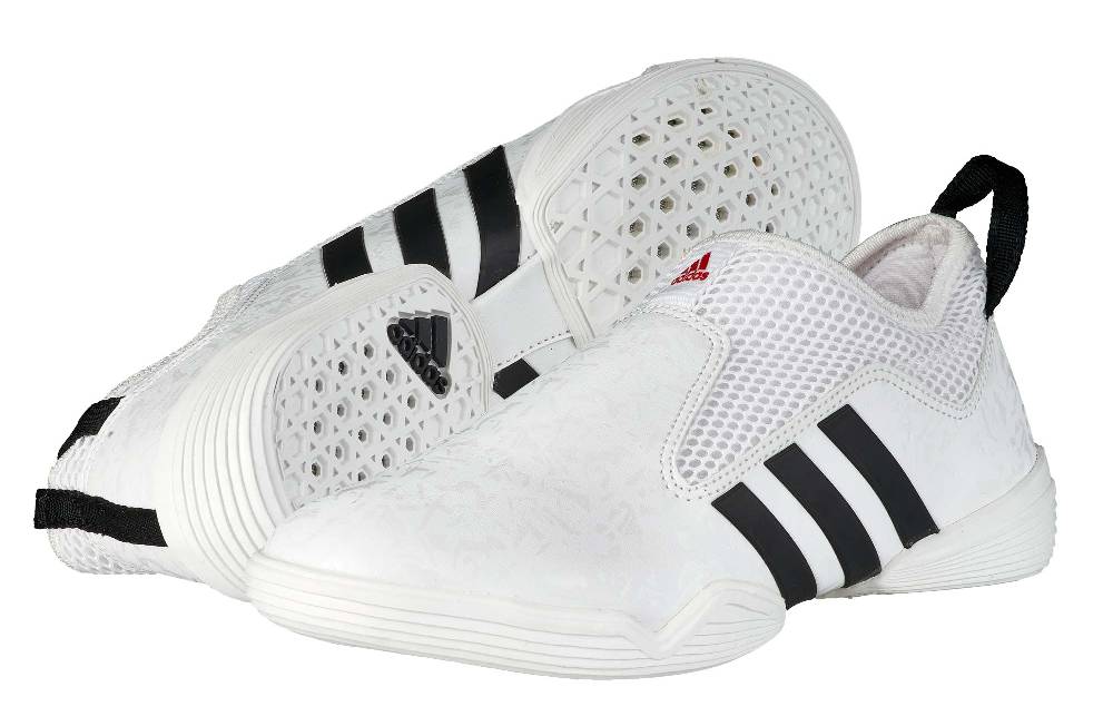 Ju Sports adidas Taekwondo Sneaker adi-bras weiß/schwarz ADITBR01 Fabrikpreis
