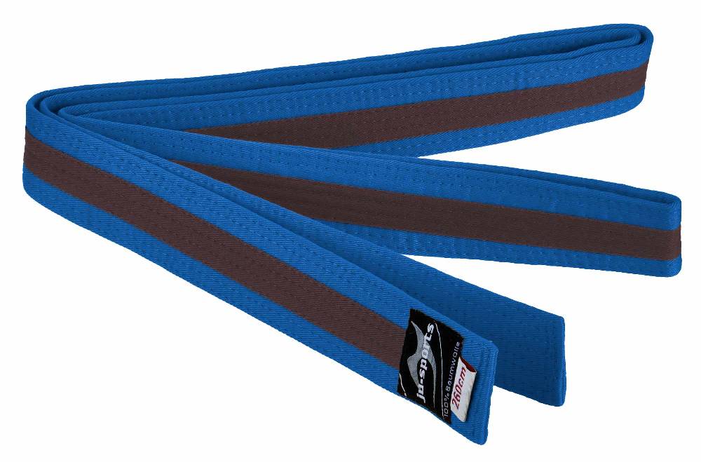Ju Sports Budogürtel blau/braun/blau