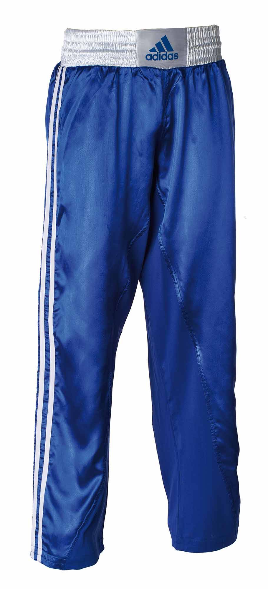 Ju Sports adidas Kickbox-Hose blau/weiß, adiKBUN110T Vatertagsangebot
