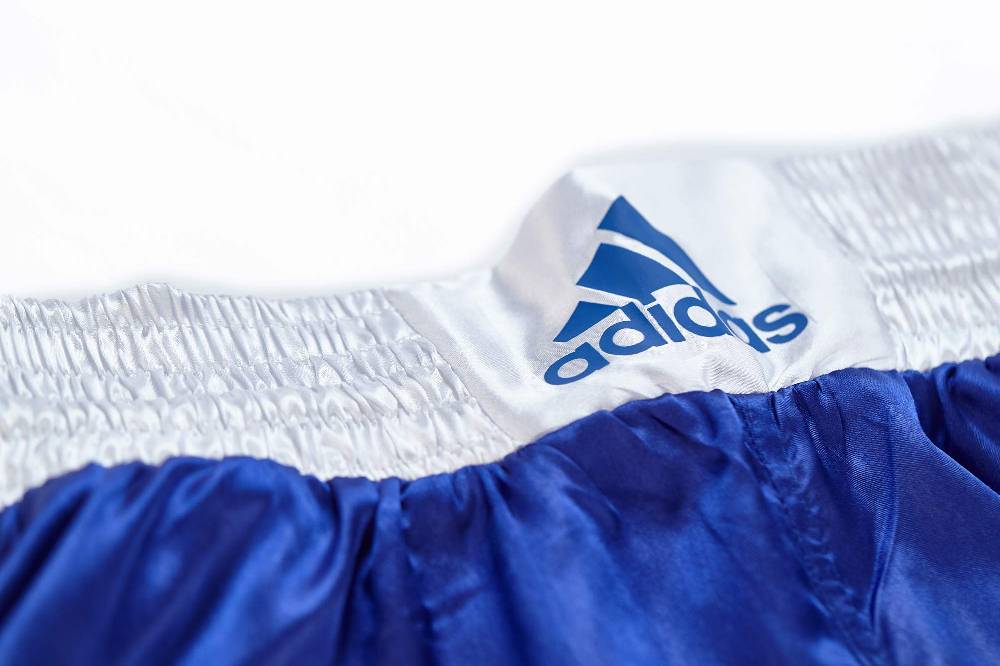 Ju Sports adidas Kickbox-Hose blau/weiß, adiKBUN110T Vatertagsangebot