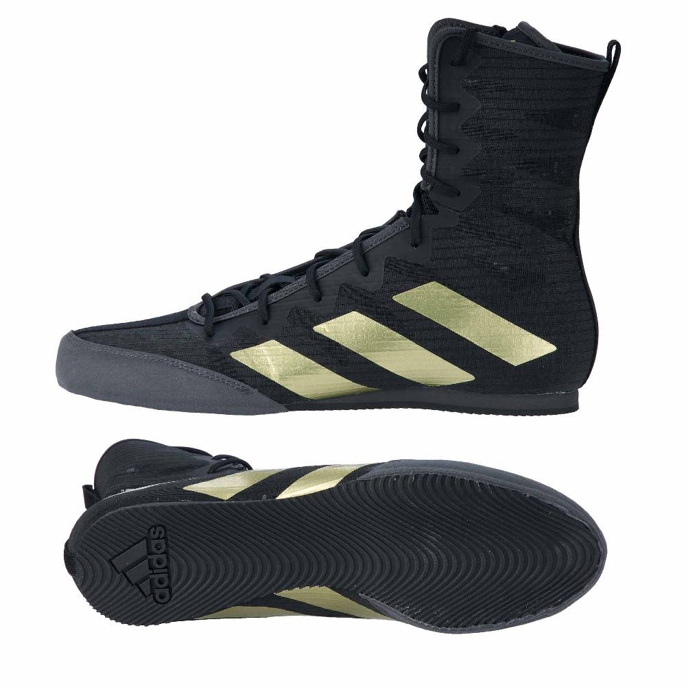 Ju Sports adidas Boxschuhe Box Hog 4 black/gold, GZ6116