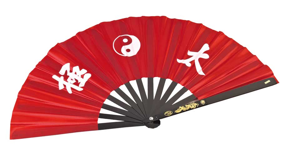 Ju Sports Tai Chi Fächer rot