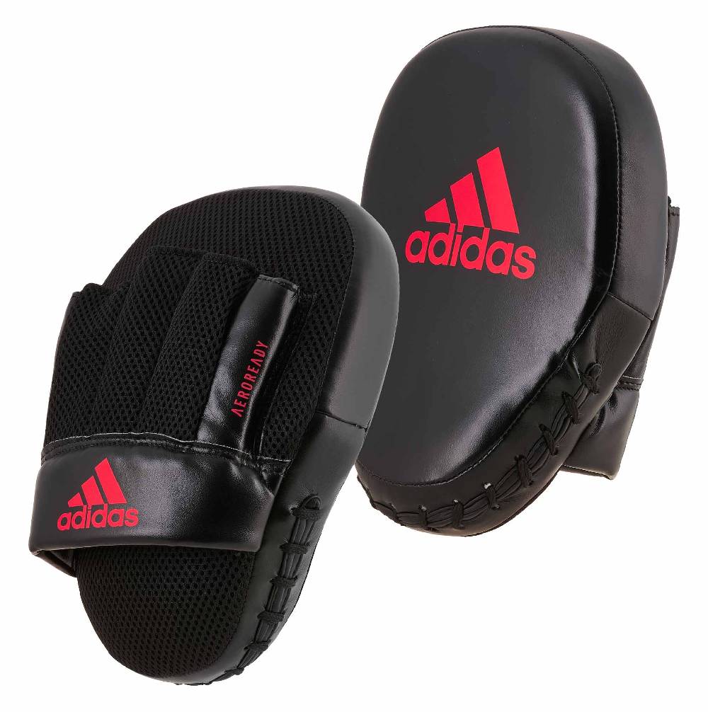 Ju Sports adidas Speed Coach Paar-Pratzen, schwarz/rot ADISBAC014