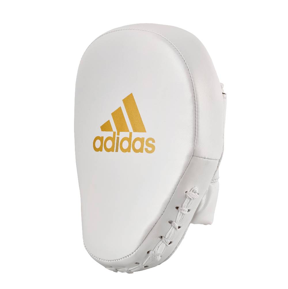 Ju Sports adidas Speed Coach Paar-Pratzen, weiß/gold ADISBAC014 Nur noch ein Tag übrig