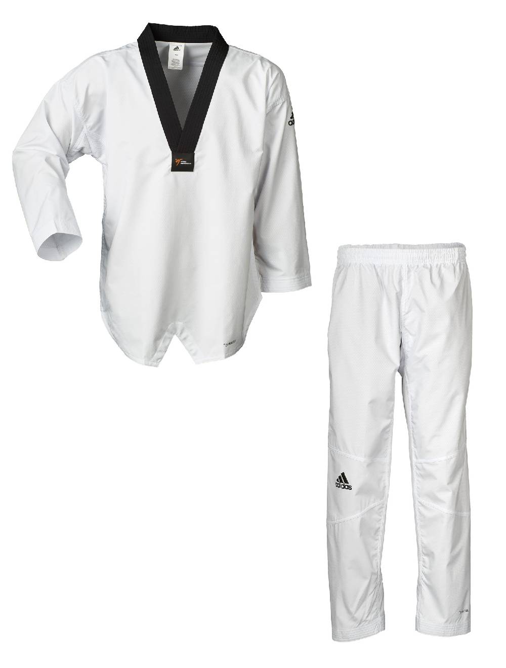 Ju Sports adidas Taekwondoanzug, Fighter ohne Streifen, ADITF01