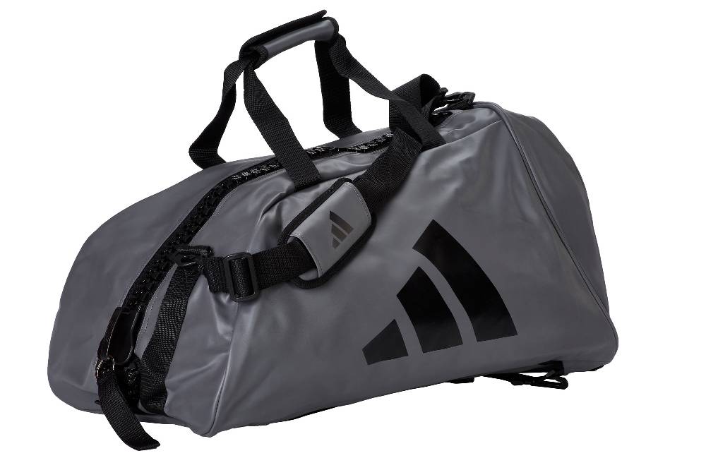 Ju Sports adidas 2in1 Bag Combat Sports grey/black PU, adiACC051 2025