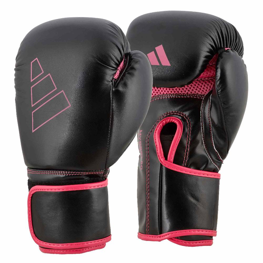 Ju Sports adidas Boxhandschuhe Hybrid 80, black/pink, ADIH80 Jubiläumsangebot