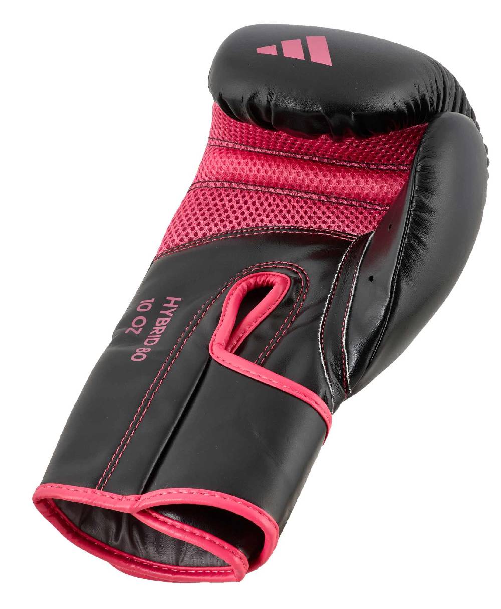 Ju Sports adidas Boxhandschuhe Hybrid 80, black/pink, ADIH80 Jubiläumsangebot
