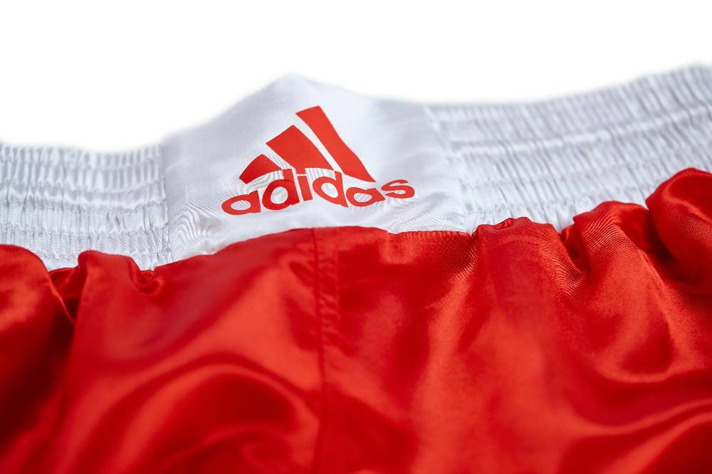 Ju Sports adidas Kickbox-Hose rot/weiß, adiKBUN110T Lagerräumung