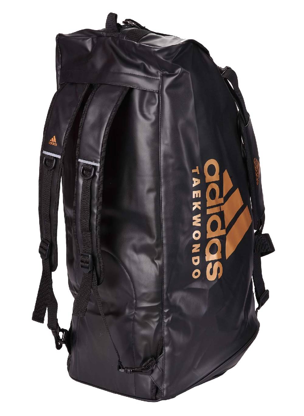 Ju Sports adidas 2in1 Bag Taekwondo black/gold PU, adiACC051T