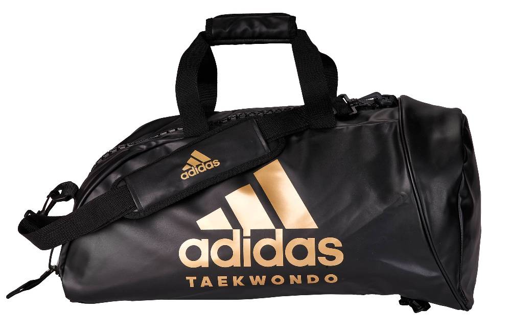 Ju Sports adidas 2in1 Bag Taekwondo black/gold PU, adiACC051T Saisonale Angebote