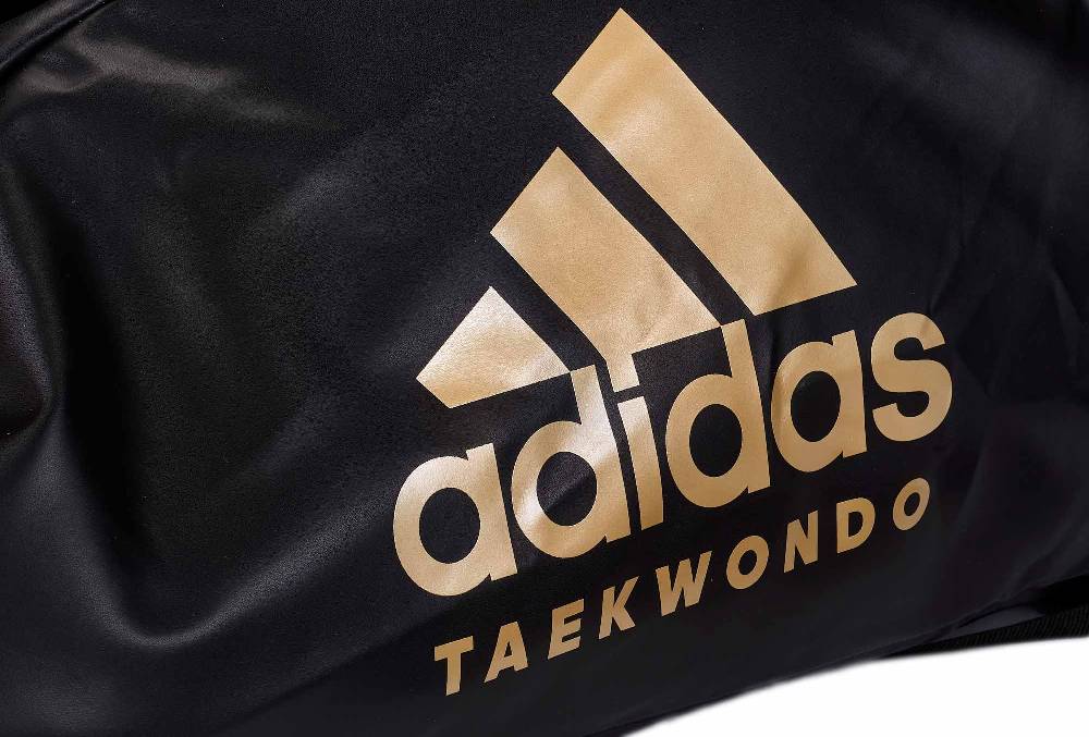 Ju Sports adidas 2in1 Bag Taekwondo black/gold PU, adiACC051T Saisonale Angebote