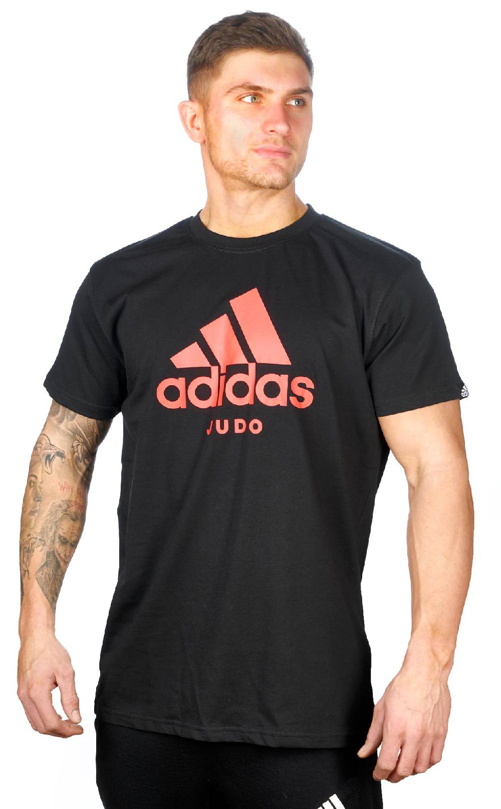 Ju Sports adidas Community line T-Shirt Judo "Performance" black/shock red, ADICTJ Kostenlose Rückgabe